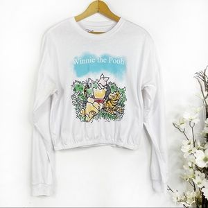 WINNIE THE POOH • long sleeve crop top